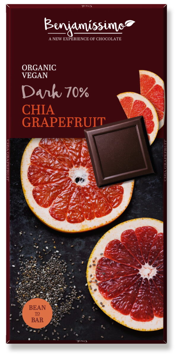 Ciocolata cu chia si grapefruit bio