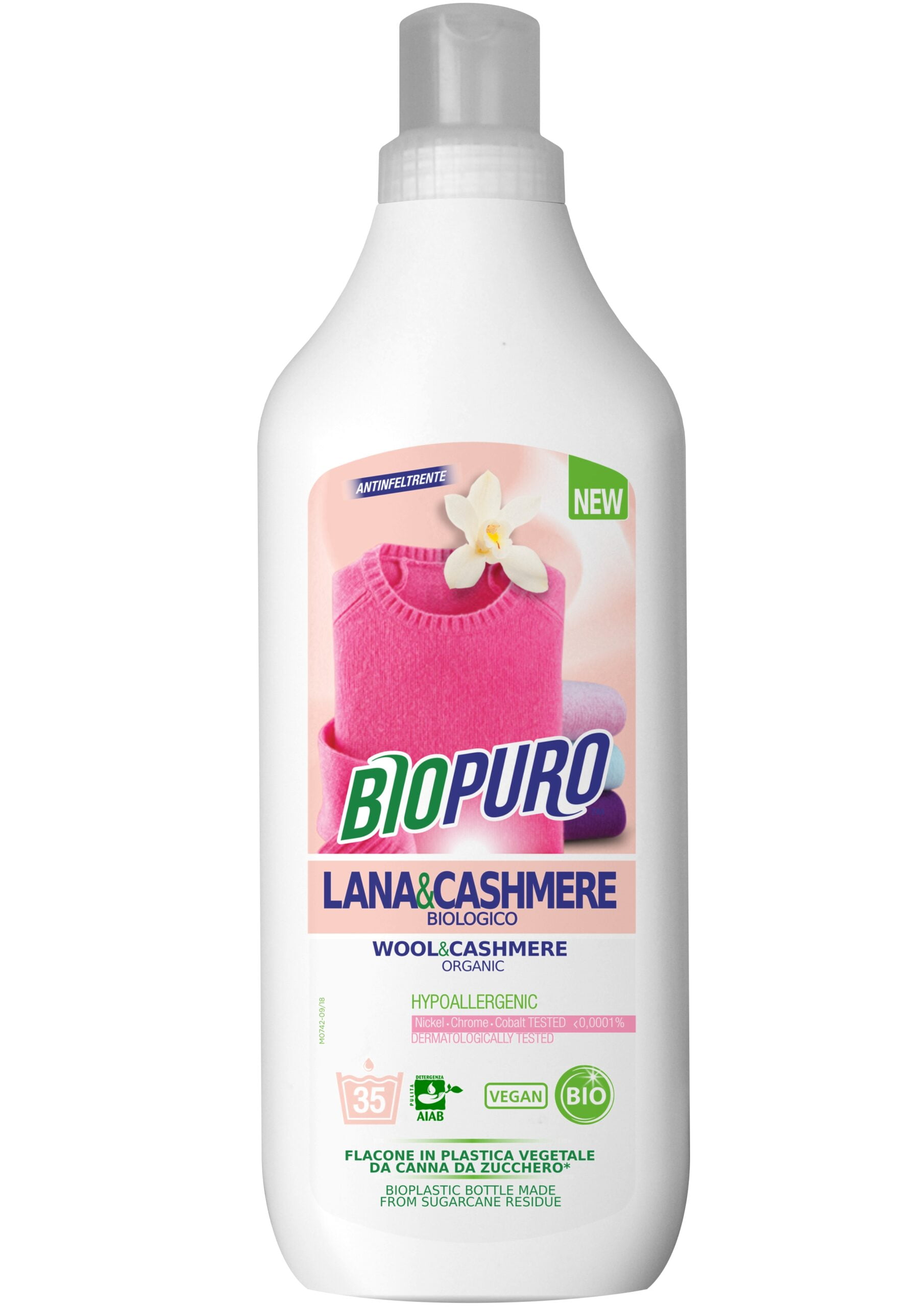 Detergent hipoalergen pentru lana
