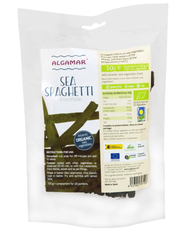 Alge Sea Spaghetti eco 50g Algamar