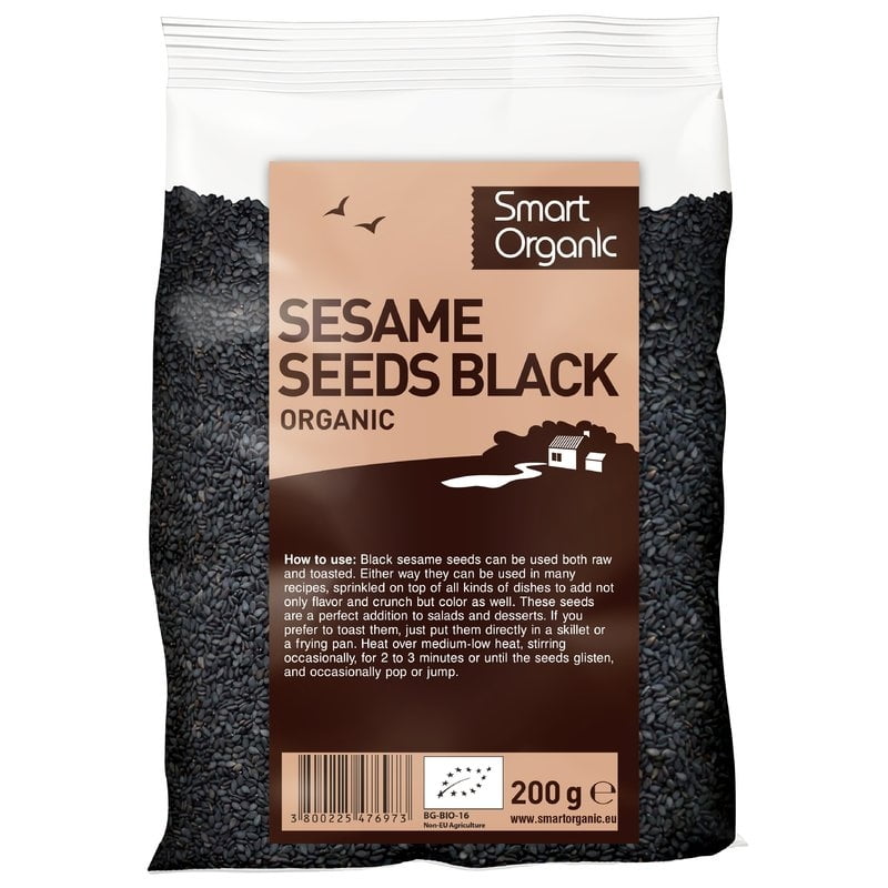 Seminte de susan negru eco 200g Smart Organic