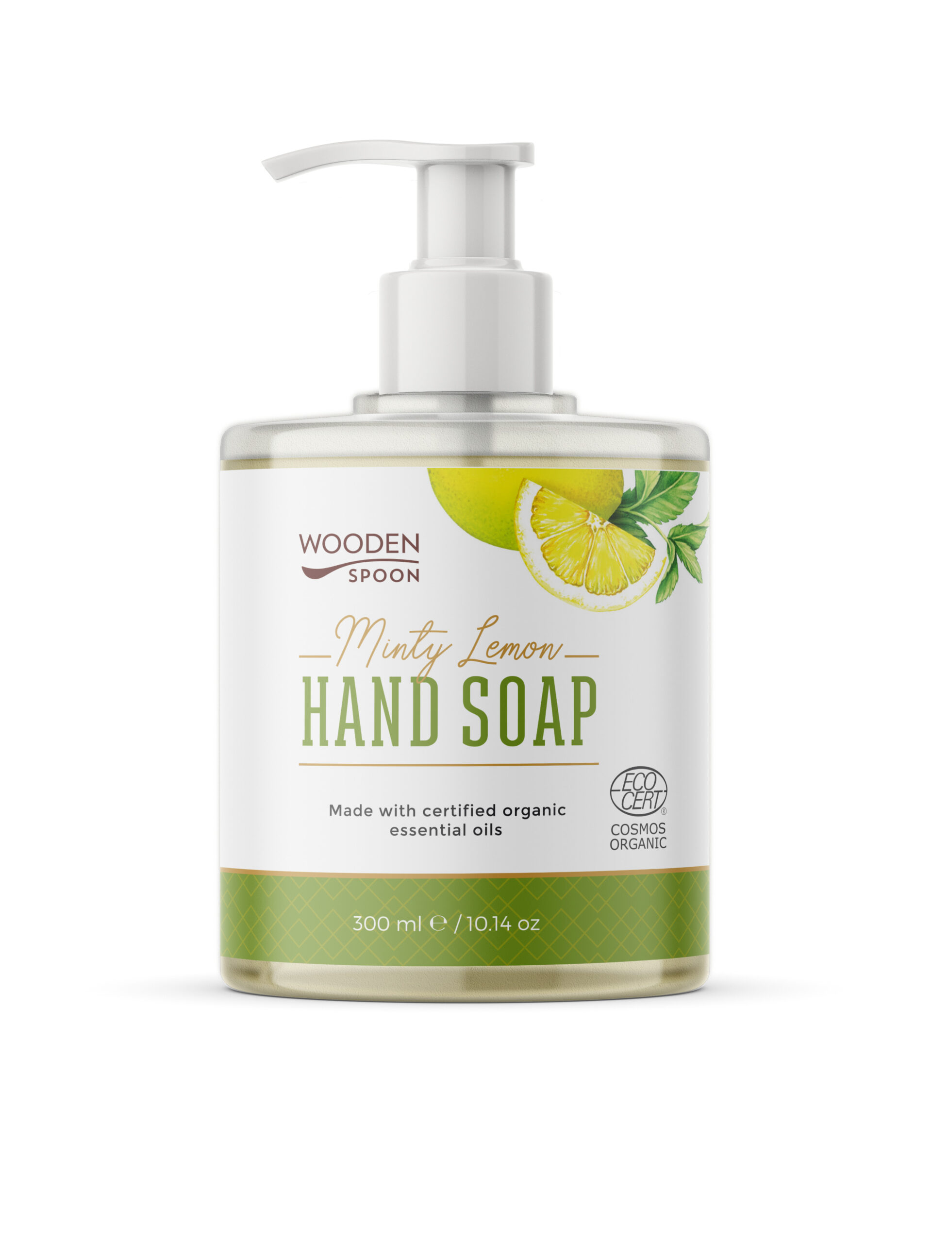 Sapun lichid pentru maini cu menta si lamaie