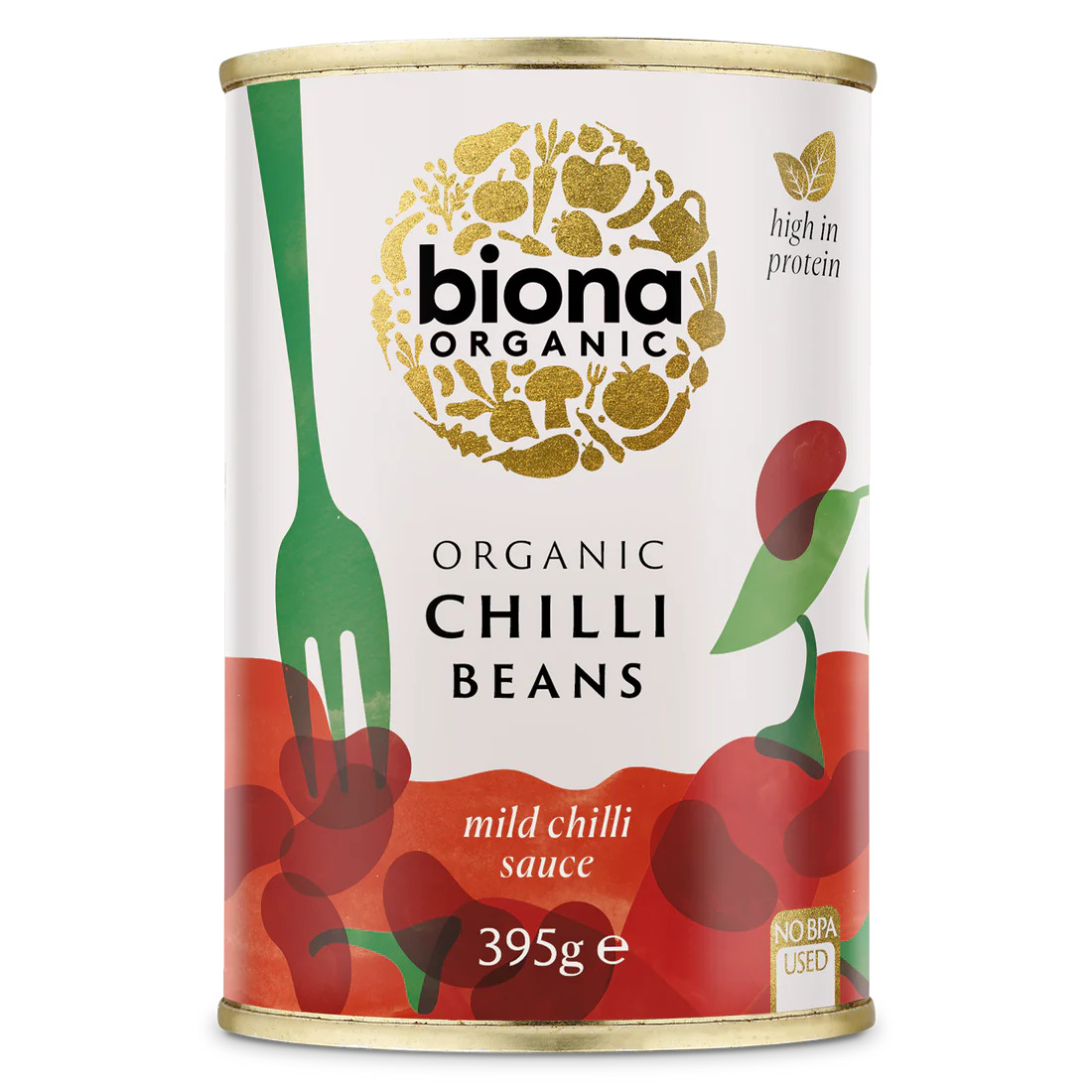 Fasole rosie in sos chilli eco