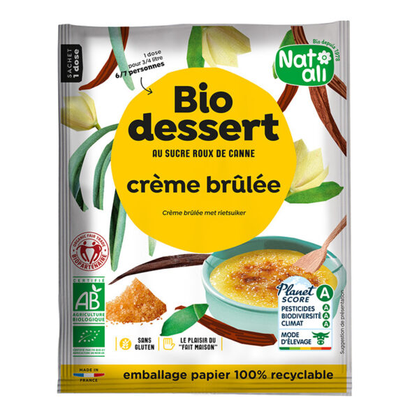 Desert creme brulee