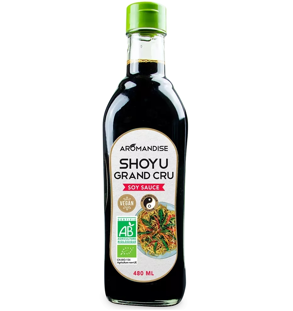 Sos de soya Shoyu Grand Cru bio 480 ml