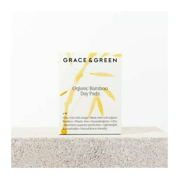 Absorbante din bambus organic pentru zi (10 buc)