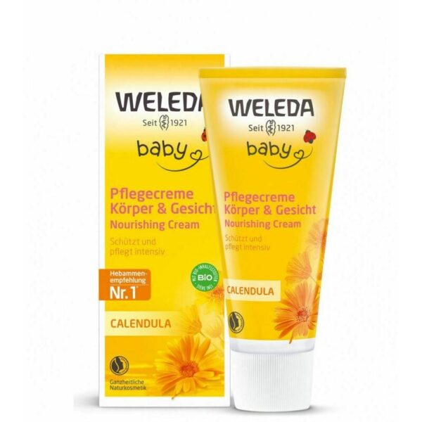 BABY Crema de corp hidratanta cu galbenele