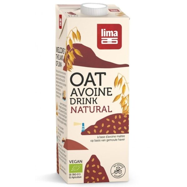 Bautura de ovaz natural bio 1L Lima