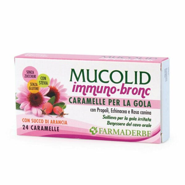 Caramele Mucolid Imuno Bronc cu Propolis si Echinacea