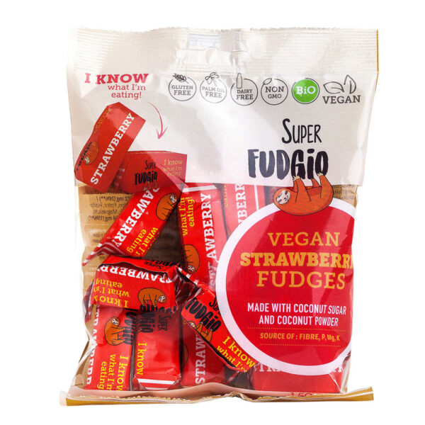 Caramele aroma capsuni