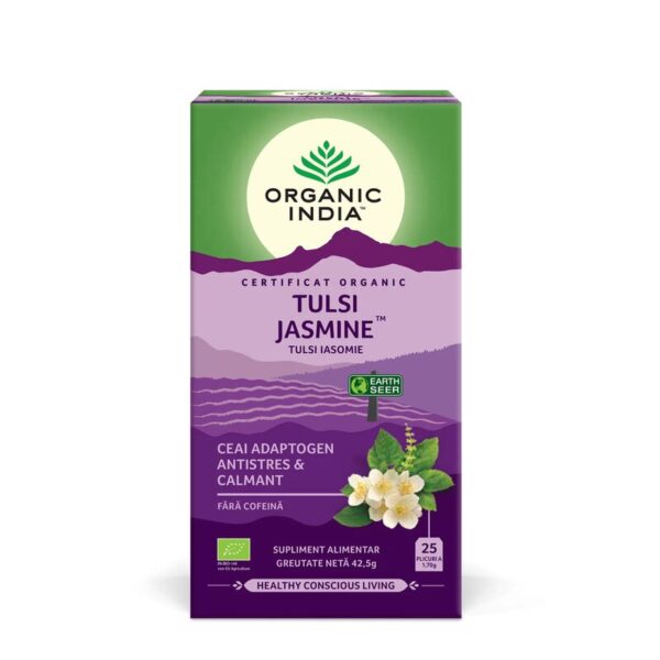 Ceai Tulsi (Busuioc Sfant) Iasomie - Ceai Adaptogen Antistres si Calmant
