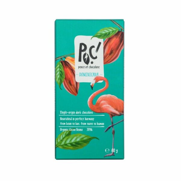 Ciocolata neagra 70% Single Origin Republica Dominicana