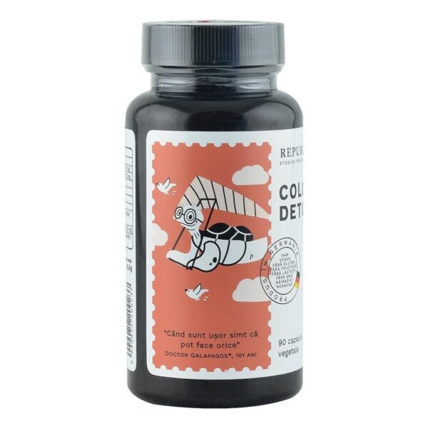 Colon Detox (500 mg) supliment alimentar Ecologic Republica BIO