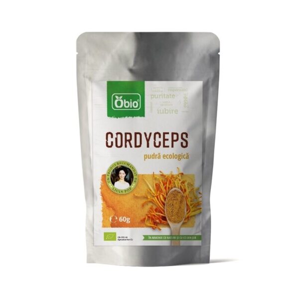 Cordyceps pulbere raw bio