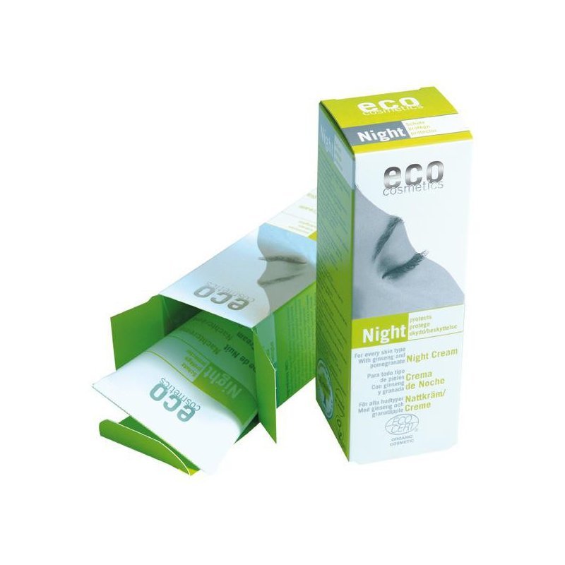 Crema bio de noapte cu ginseng si rodie
