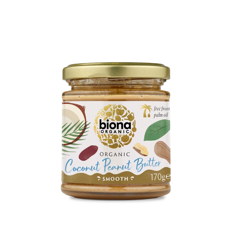 Crema de arahide cu cocos bio 170g Biona