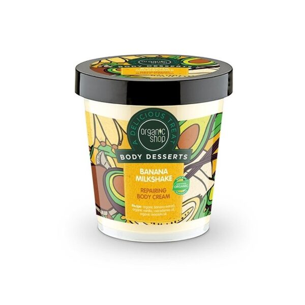 Crema de corp delicioasa Banana Milkshake
