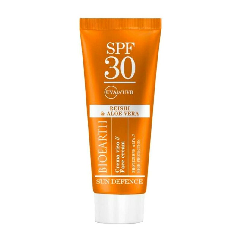 Crema solara ten SPF30 cu ganoderma si aloe - Sun Defence Bioearth