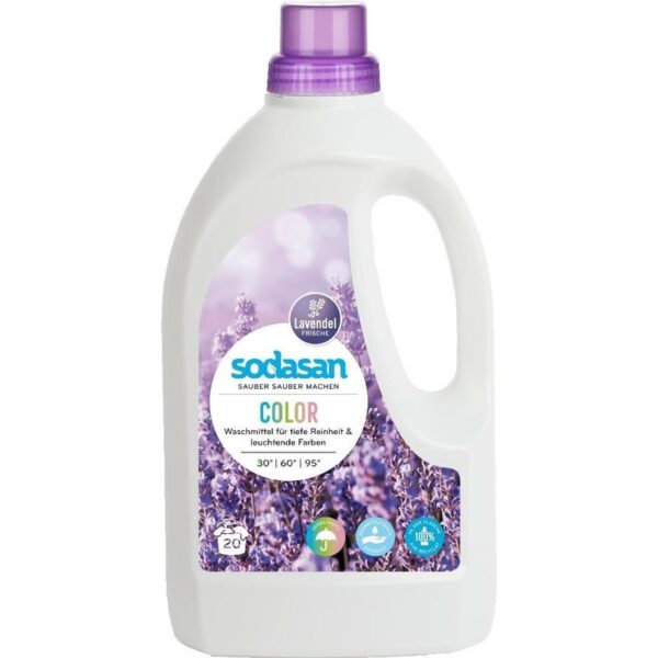 Detergent Bio Lichid Rufe Albe si Color Lavanda 1