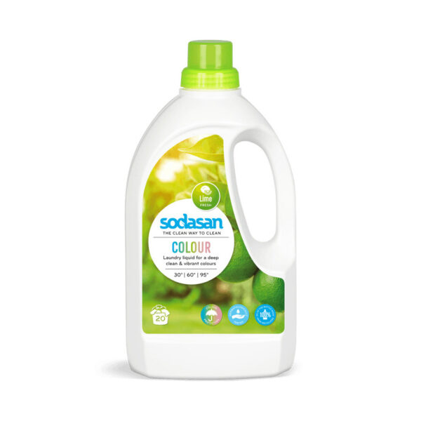 Detergent Bio Lichid Rufe Albe si Color Lime 1