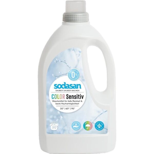 Detergent Bio Lichid Rufe Albe si Color Sensitiv Hipoalergen 1