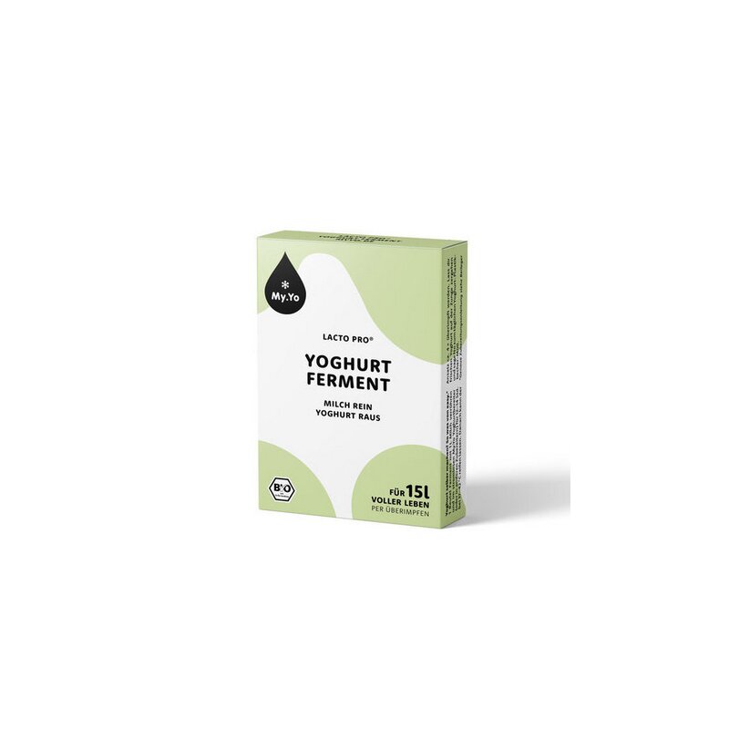 Ferment probiotic pentru iaurt LACTO PRO bio 15g My.Yo