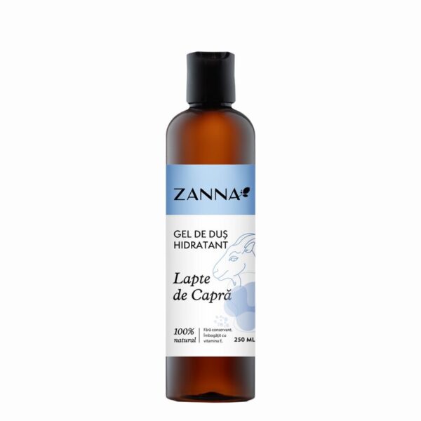 Gel de dus hidratant cu lapte de capra