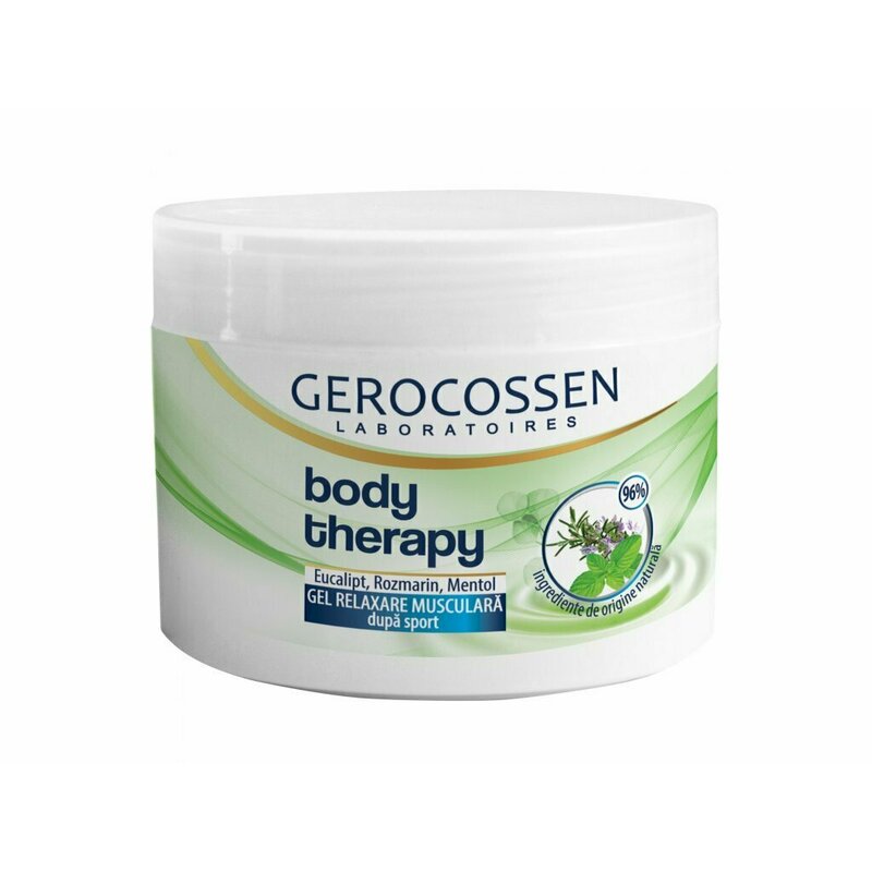 Gel pentru relaxare musculara dupa sport