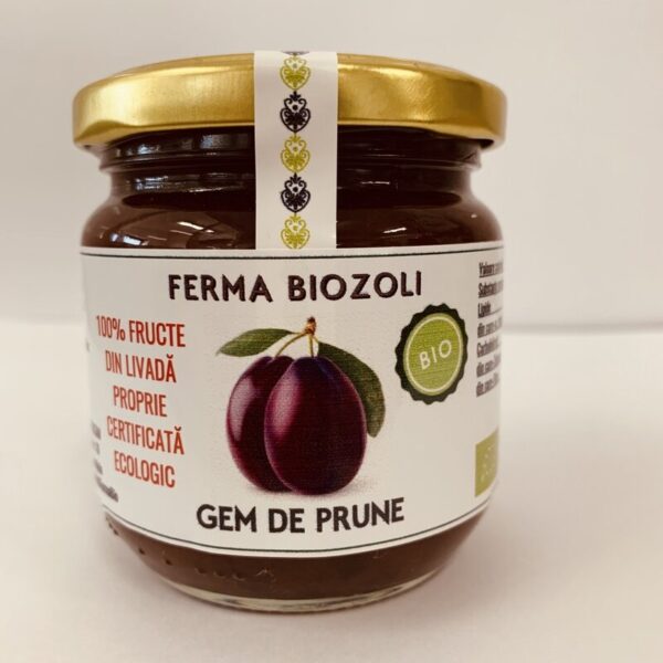 Gem de prune fara zahar
