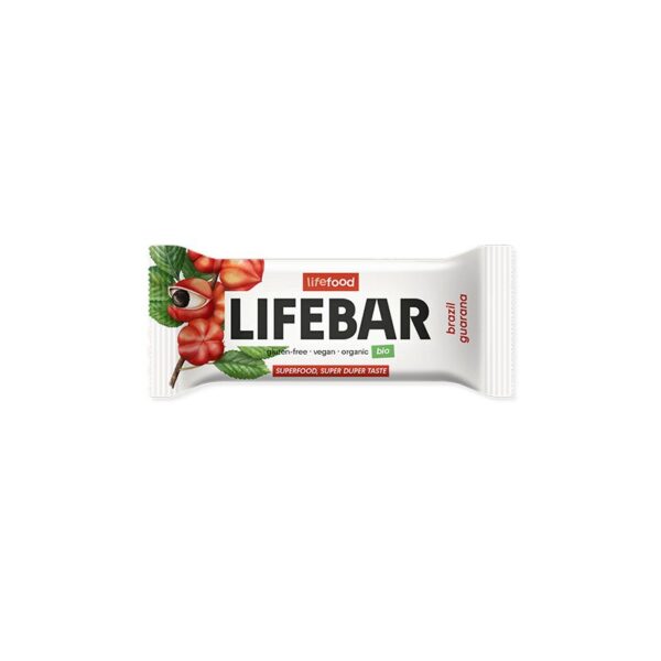 Lifebar baton cu nuci braziliene si guarana