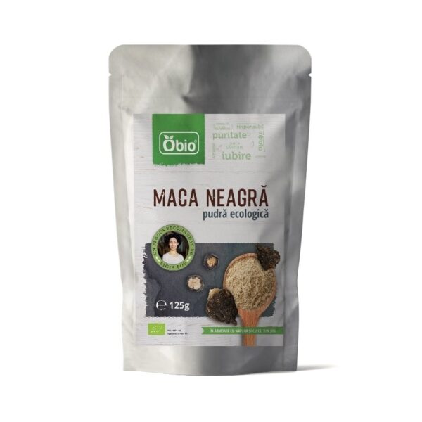 Maca neagra pudra raw bio