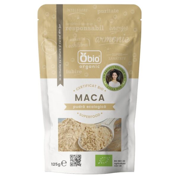 Maca pudra raw bio