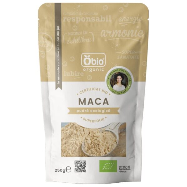 Maca pudra raw bio