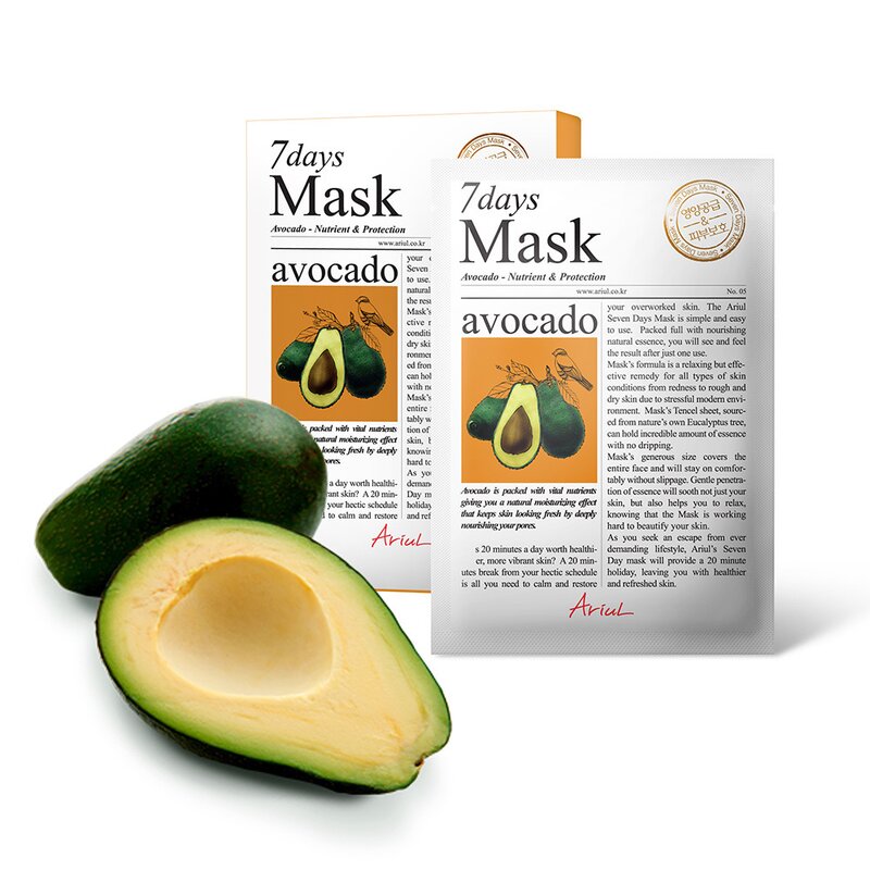 Masca 7days avocado