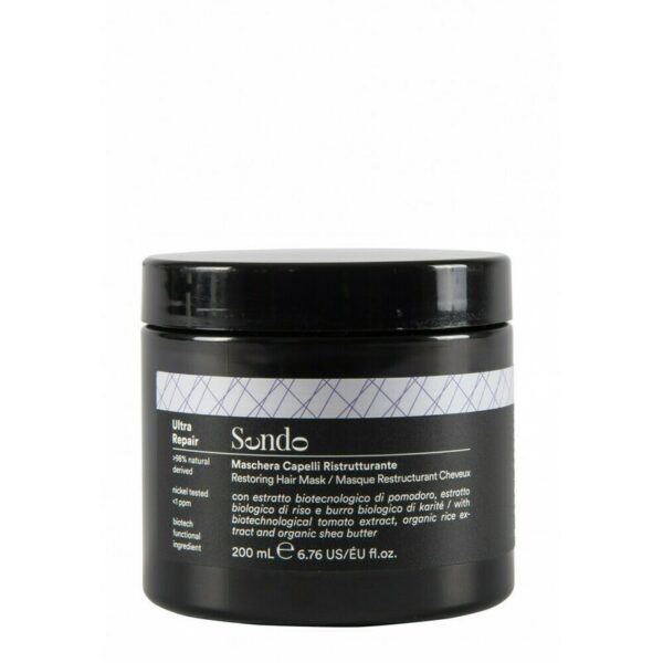 Masca reparatoare pentru par deteriorat