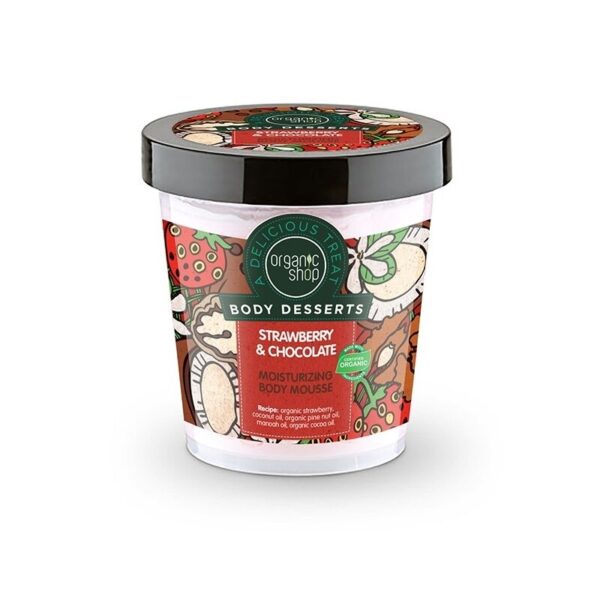 Mousse de corp delicios Strawberry & Chocolate