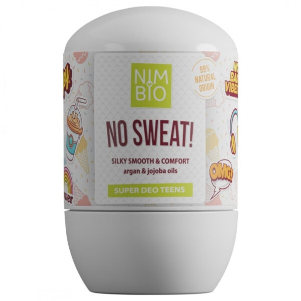 No Sweat deodorant natural pentru adolescente