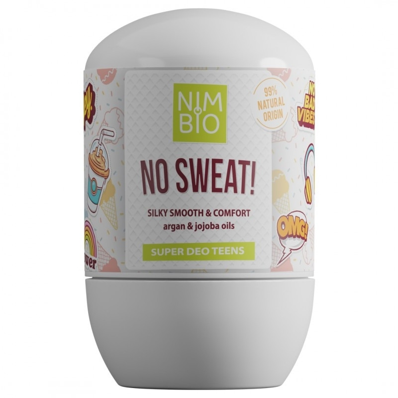 No Sweat deodorant natural pentru adolescente