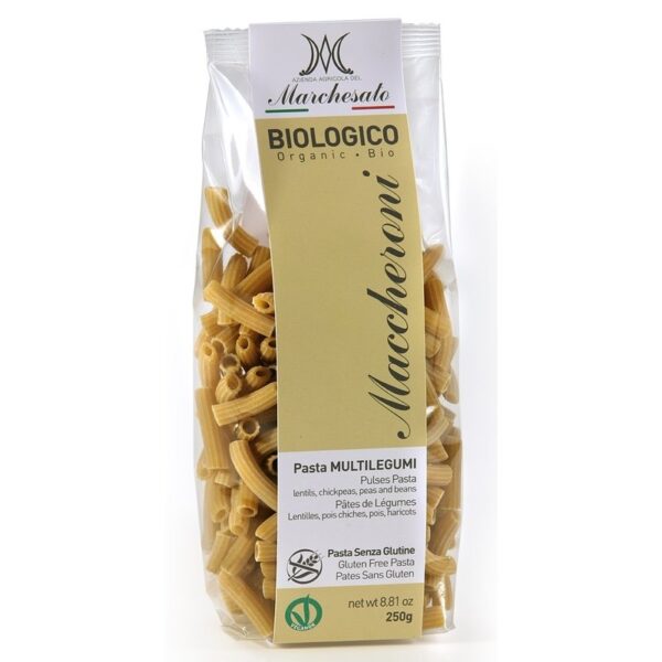 Paste maccheroni cu legume bio
