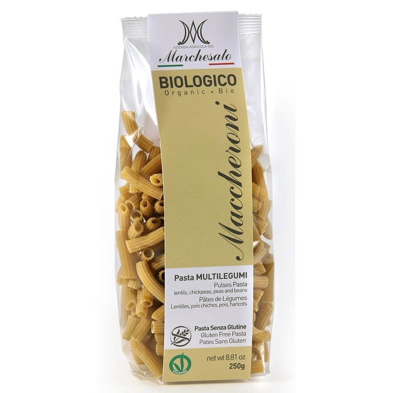 Paste maccheroni cu legume bio