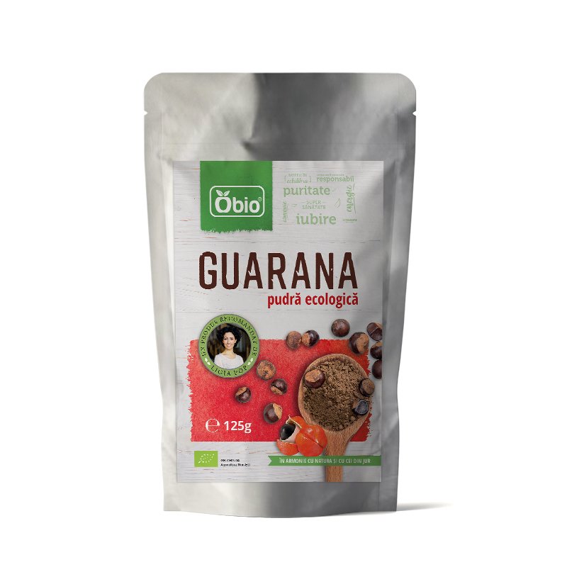 Pudra de guarana raw bio