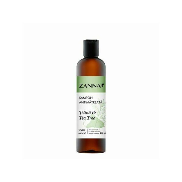 Sampon antimatreata cu extract telina si tea tree