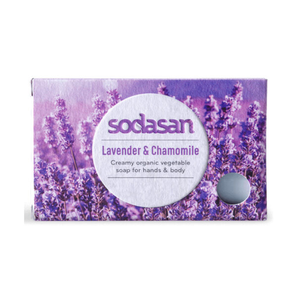 Sapun Crema Bio Lavanda si Musetel 100 Gr Sodasan