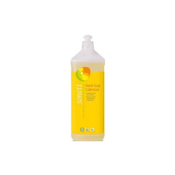 Sapun lichid - gel de dus ecologic Galbenele 1L