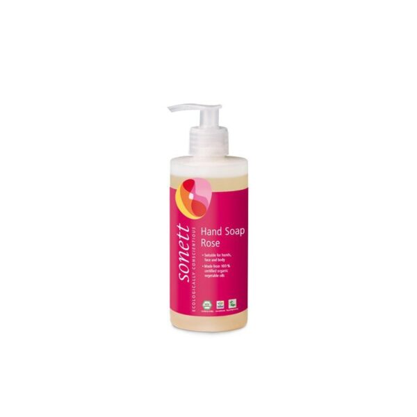 Sapun lichid - gel de dus ecologic Trandafiri 300ml