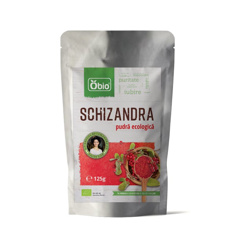 Schizandra pulbere raw bio