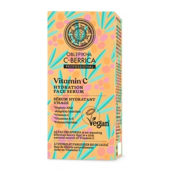 Ser hidratant iluminator pentru ten cu Vitamina C