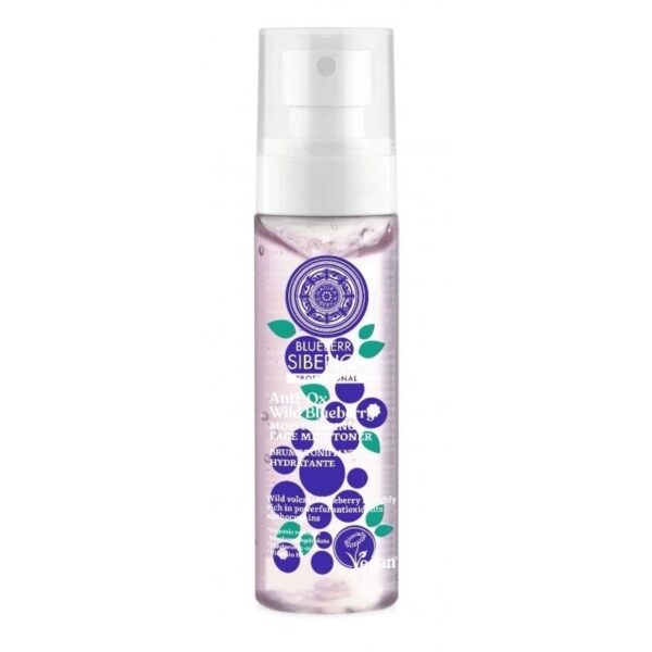 Toner hidratant antioxidant cu extract de afine si acid hialuronic