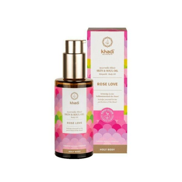 Ulei ayurvedic de trandafir Rose Love