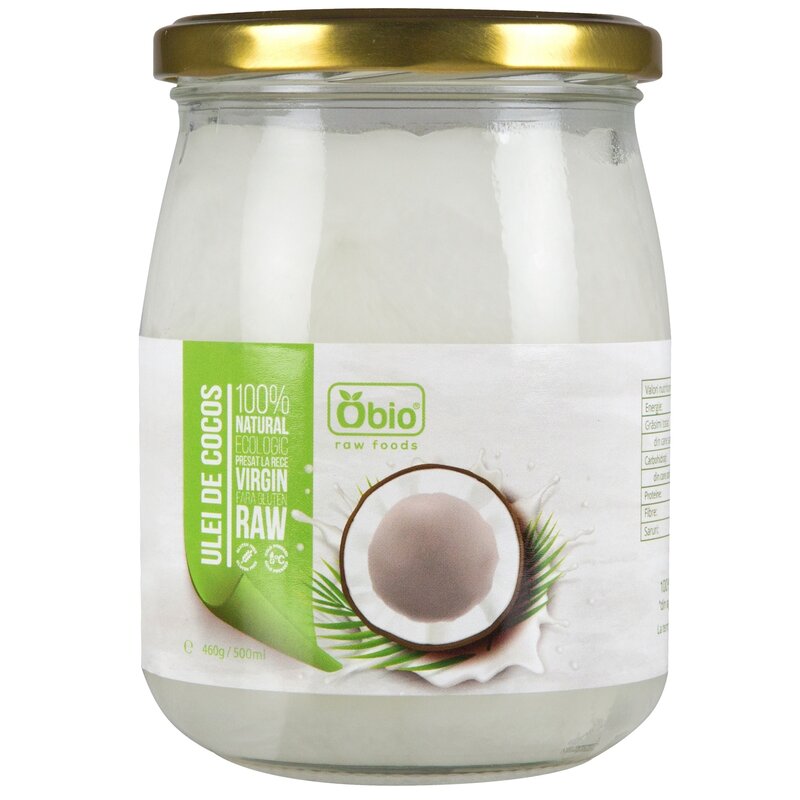 Ulei de Cocos virgin raw bio