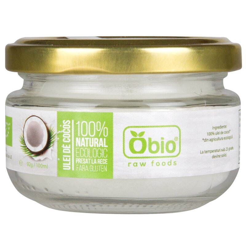 Ulei de cocos virgin raw bio Ulei de cocos virgin raw bio